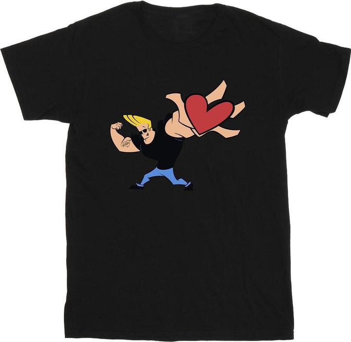 Produktbild Johnny Bravo Heart Present TShirt (4XL)