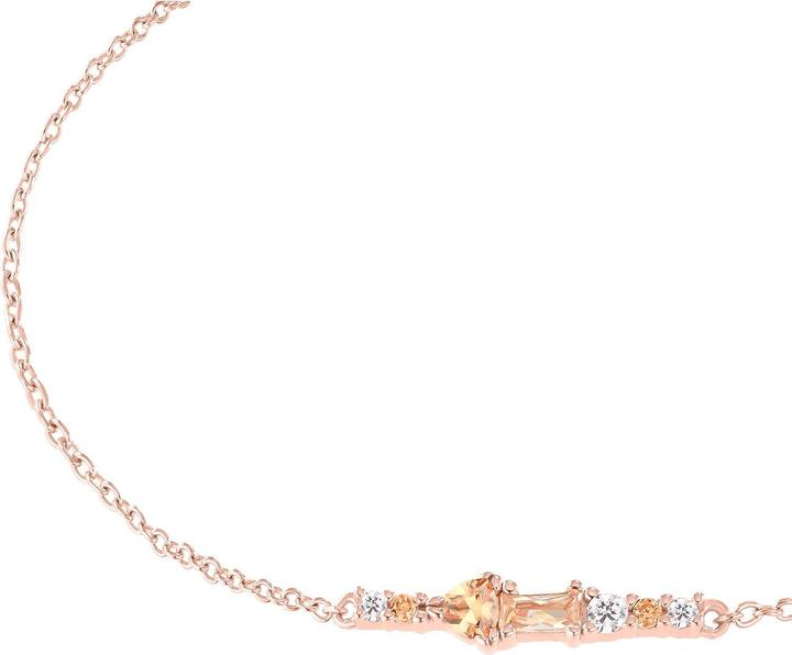Actual product image S.Oliver Arm jewellery for ladies, 925 sterling silver, cubic zirconia synth. (20 cm, Silver 925)