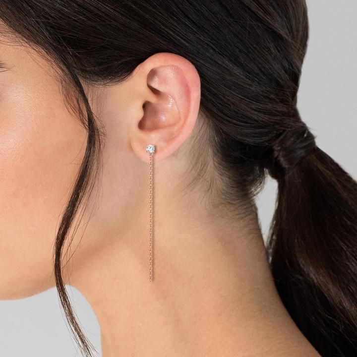 Produktbild Glanzstücke München Damen Sterling Silber Zirkonia roségold - 23864 (925er Silber)