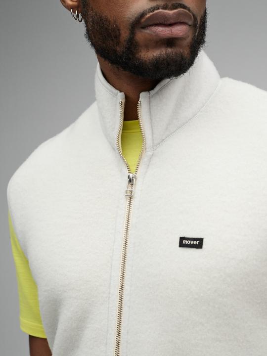 Actual product image Mover Plastic Free Sportswear Merino Fleece Vest (L)
