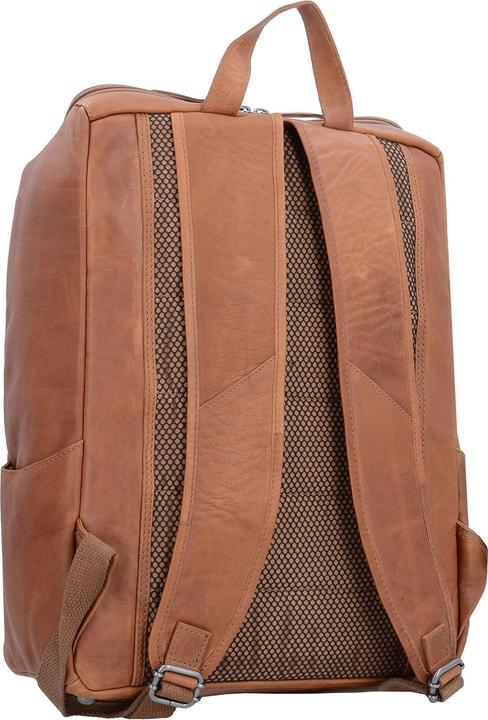 Productafbeelding Chesterfield Rijk Leren Laptop Rugtas - 15.4 inch - Cognac (19 l)