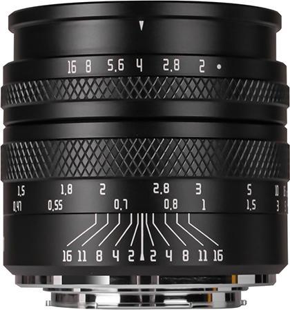 Actual product image AstrHori Full Frame 50mm F2.0 with Leica/Panasonic/Sigma L mount (black) (Leica L)