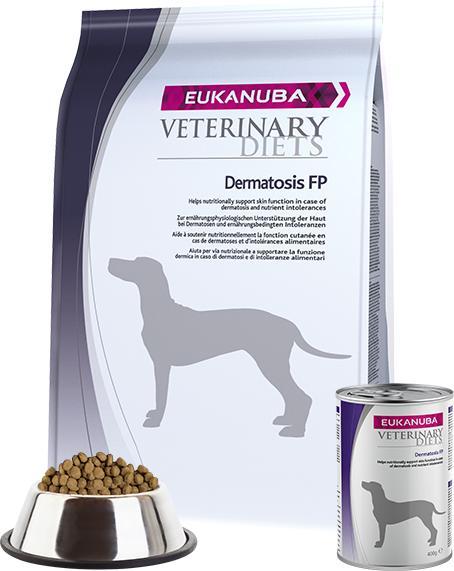 Actual product image Eukanuba Dermatosis FP Dog dry food (Adult, Senior, 2 pcs., 12000 g)