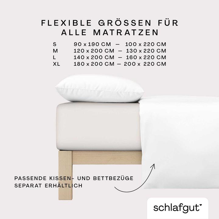 Actual product image schlafgut Pure (180 x 200 - 200 x 220 cm)