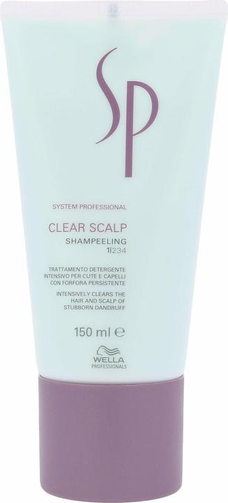 Wella SP Clear Scalp Shampeling Shamping (150 ml, Shampoing liquide)