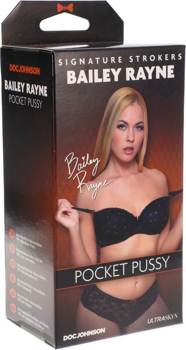 Actual product image Doc Johnson Bailey Rayne - ULTRASKYN Pocket Pussy