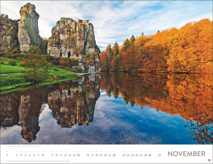Produktbild Orte der Kraft Posterkalender 2026 (44 x 34 cm, Harter Einband, Deutsch)