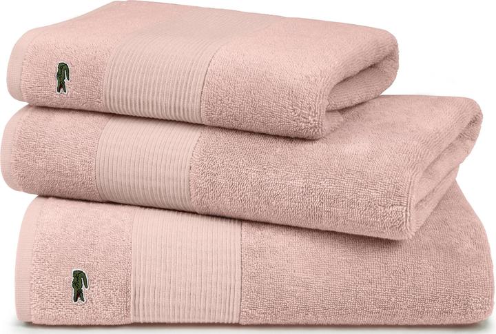 Produktbild Lacoste Handtuch L Lecroco 50 x 100 cm, Rosa (100 x 50 cm)