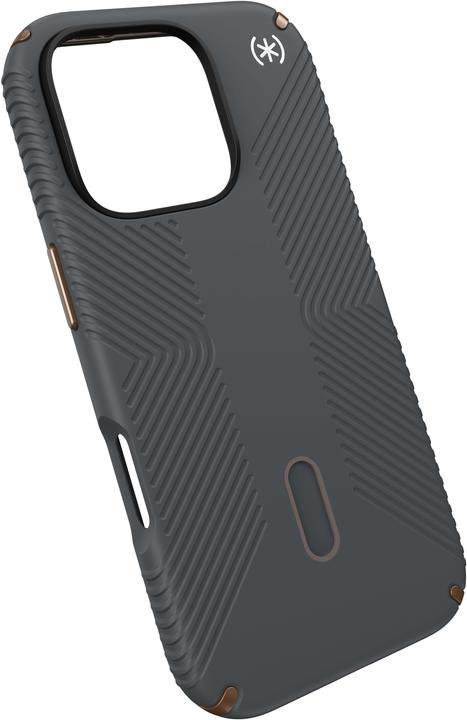 Actual product image speck Presidio2 Grip + ClickLock Apple iPhone 16 Pro Charcoal Grey - with Microban (Apple iPhone 16 Pro)