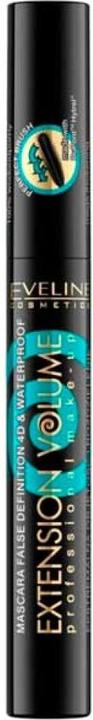Actual product image Eveline Extension Volume Waterproof Mascara Waterproof Mascara 10ml (Black)