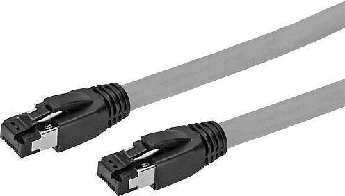 Produktbild EGB Cat 8 Patchkabel SFTP PIMF grau 1,5 m (CAT8.1, 1.50 m)