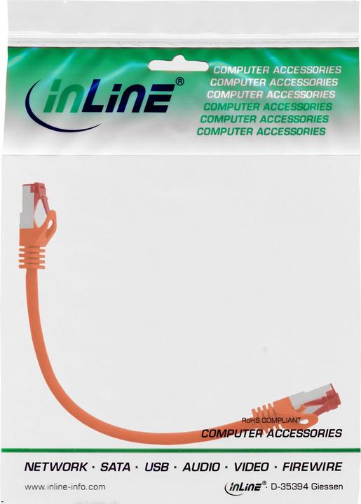 Immagine prodotto InLine Cavo patch (S/FTP, CAT6, 0.25 m)