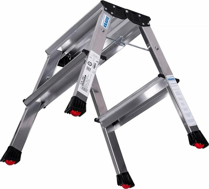 Image du produit Krause Marchepied double pliable en aluminium kl (Marchepied pliant, 45 cm)