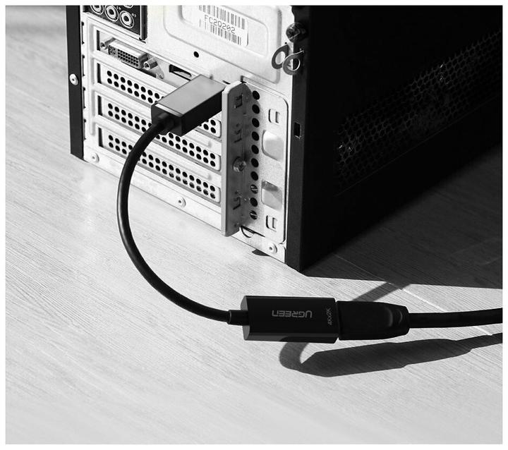 Image du produit Ugreen Adaptateur Display Port vers HDMI Convertisseur 1080P avec audio (25 cm)