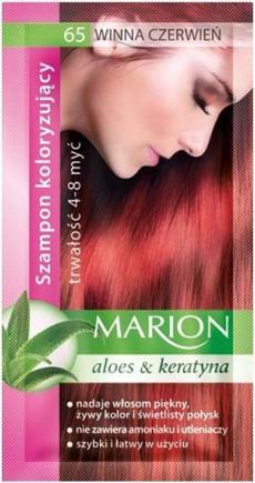 Produktbild Marion Shampoo Colouring 4-8 Wash 65 Wine Red 40Ml (40 ml)