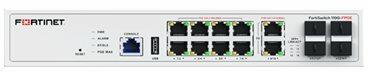 Actual product image Fortinet FortiSwitch-110G-FPOE Layer 2 FortiGate switch controller compatible PoE 8023bt switch with (10 Ports)
