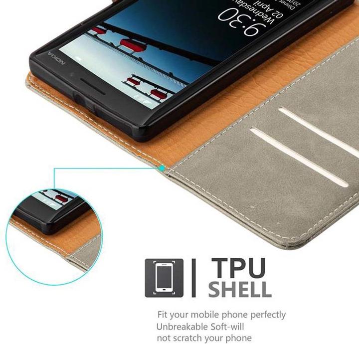 Actual product image Cadorabo Book Luxury Cover (Nokia Lumia 930, Nokia Lumia Icon 929)