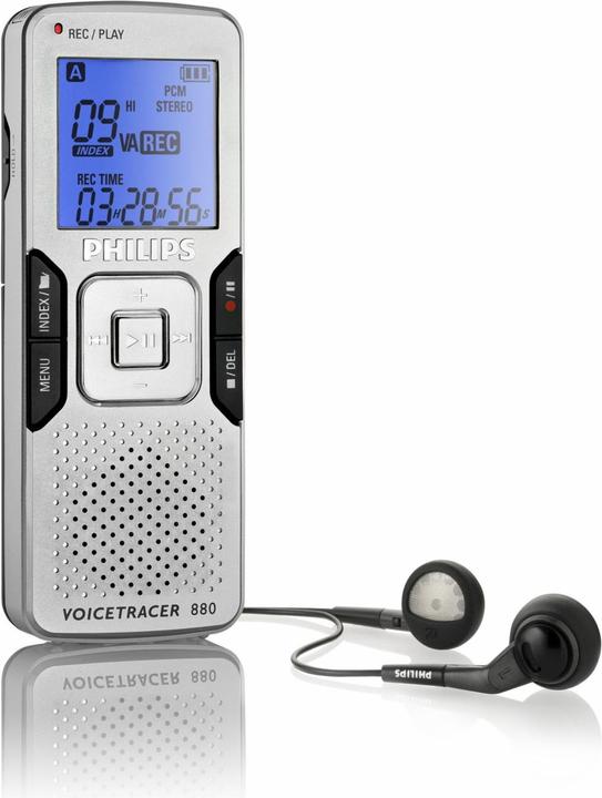 Immagine prodotto Philips Tracciatore vocale digitale LFH0880/00 (2 GB)