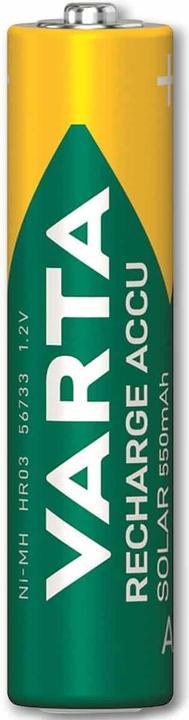 Produktbild Varta Recharge Accu Solar (2 Stk., AAA, 550 mAh)