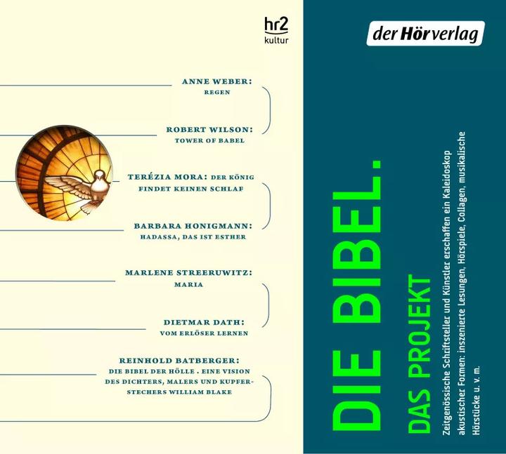 Produktbild Die Bibel. Das Projekt (Frauke Poolman, Navid Kermani, Meike Droste, Bibiana Beglau, Terézia Mora, Deutsch)