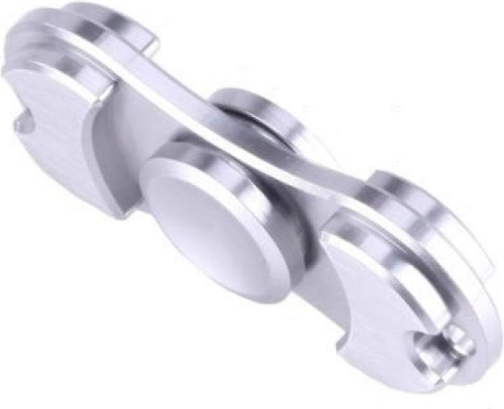 Actual product image FidgetSpinner Duo Spinner 2-Wing Aluminium