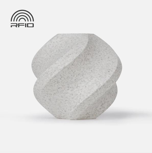 Actual product image Bambu Lab PLA Marble (PLA, 1000 g, White)