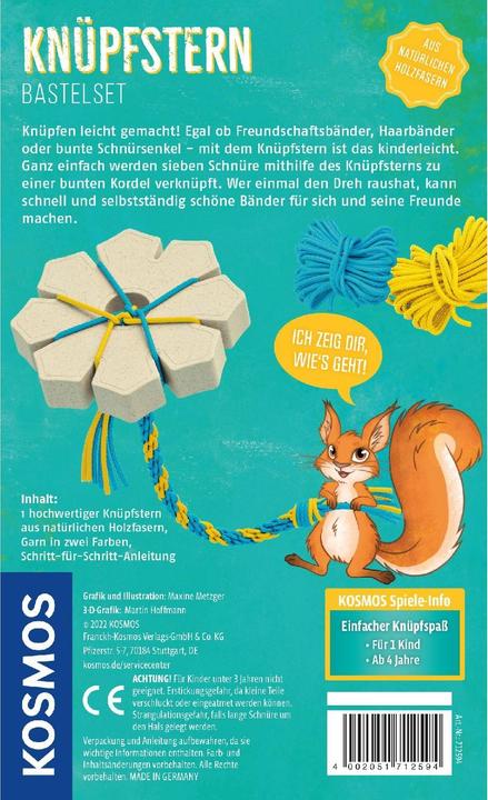 Produktbild Kosmos Knüpfstern