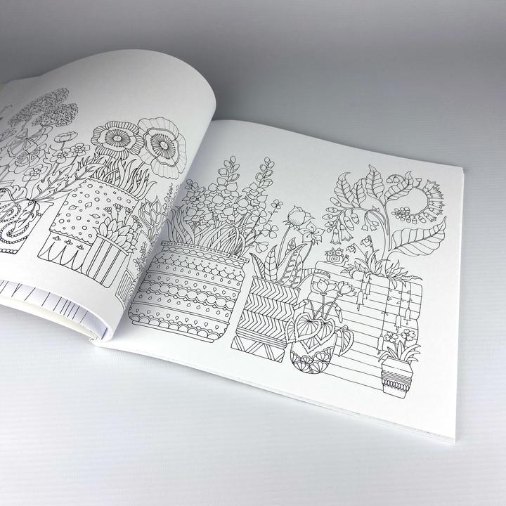 Productafbeelding Een paradijs vol bloemen: kleurboek voor volwassenen