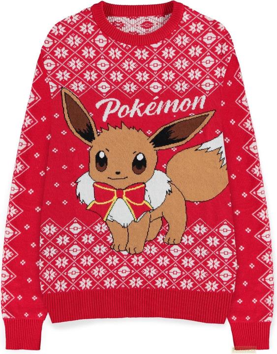 Difuzed Pokémon - Eevee Christmas Jumper - M (M)