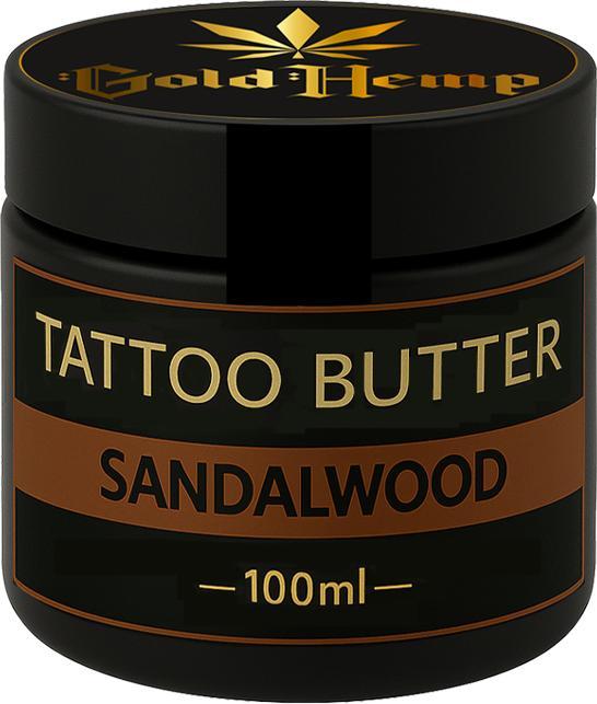 Image du produit GoldHemp Soin Après Tatouage Sandalwood 30ml (Panthénol, Huile de graines de Cannabis Sativa, Huile de coco nucifera, Tocophérol, Parfum, Coumarine, Cera Alba, Limonène, Beurre de Butyrospermun Parkii, Linaool)