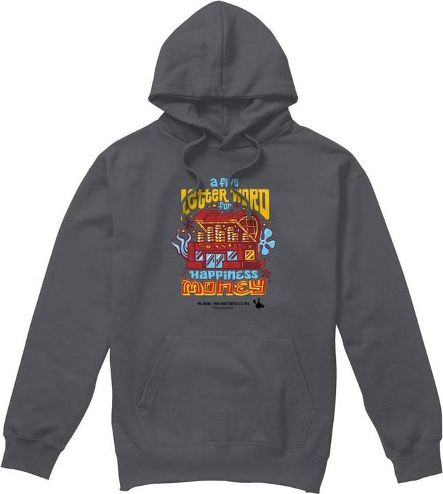 Immagine prodotto Spongebob Squarepants Money Felpa con Cappuccio Mr Krabs Uomo (M)