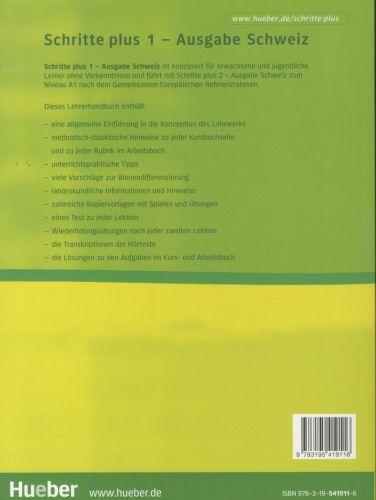 Produktbild Schritte plus 1. A1/1. Ausgabe Schweiz. Lehrerhandbuch (Deutsch, Krämle-Kienle Isabel, Klimaszyk Petra, 2011)