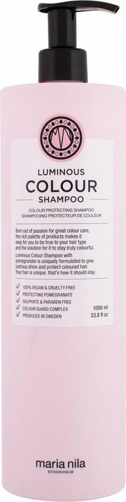 Immagine prodotto Maria Nila Cura e stile - Shampoo luminoso colorato (1000 ml, Shampoo liquido)