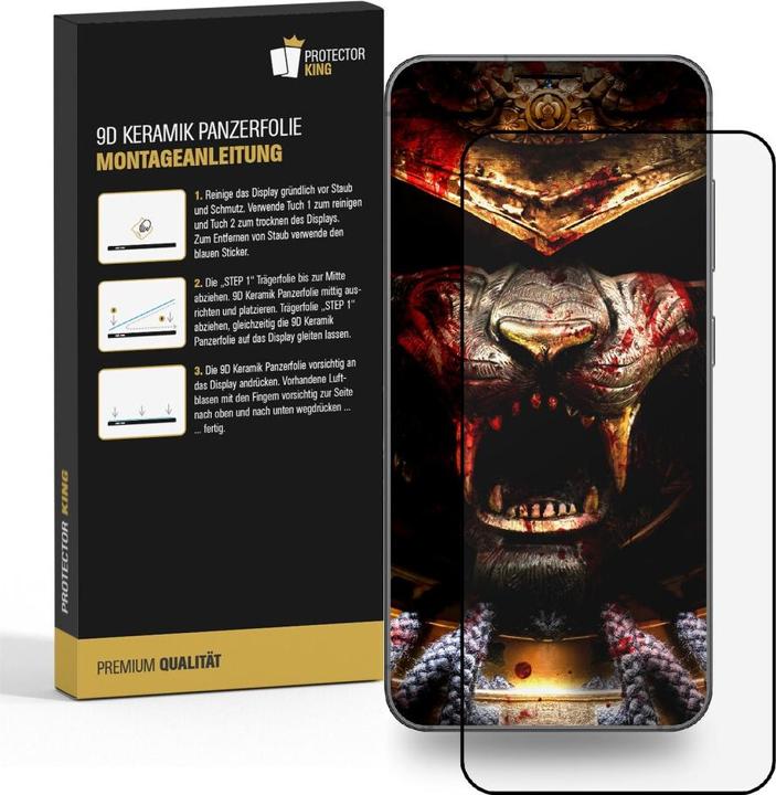 Produktbild Protectorking 3x Ceramic-Glass Full Cover HD Klar (3 Stück, Samsung Galaxy A32)