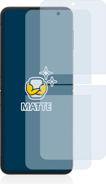 Actual product image BROTECT Anti-glare screen protector matt (2 Piece, Samsung Galaxy S21)