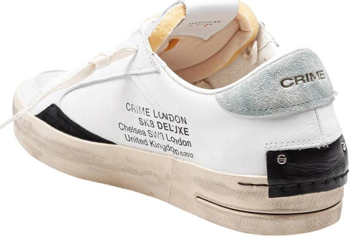 Immagine prodotto Crime London Crime black and white leather sneakers (45)