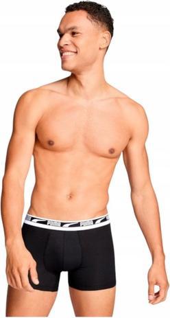 Produktbild Puma Herren-Boxershorts „Everyday Multi Logo“ im 2er-Pack (M, 2er Pack)