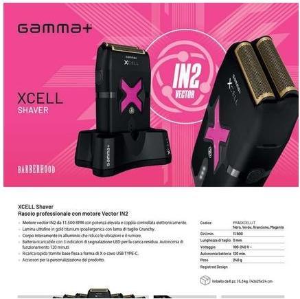 Image du produit Gamma + Xcell Shaver