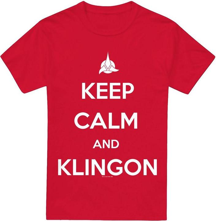 Calm Klingon TShirt (L)