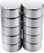 Produktbild Rs Pro Neodym Magnet, Scheibe, 8mm x 4mm (10 x)