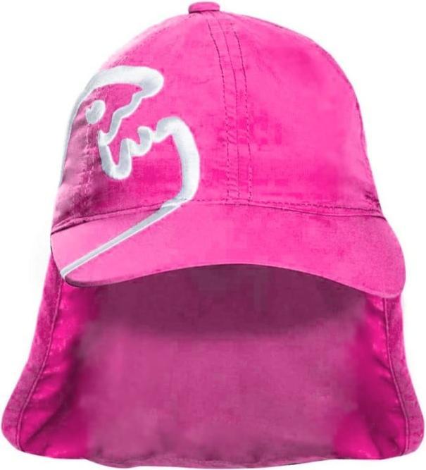 Immagine prodotto IQ-UV Berretto di protezione UV con protezione del collo per bambini riciclato, rosa (1 pz) (Crema solare, SPF 50+)