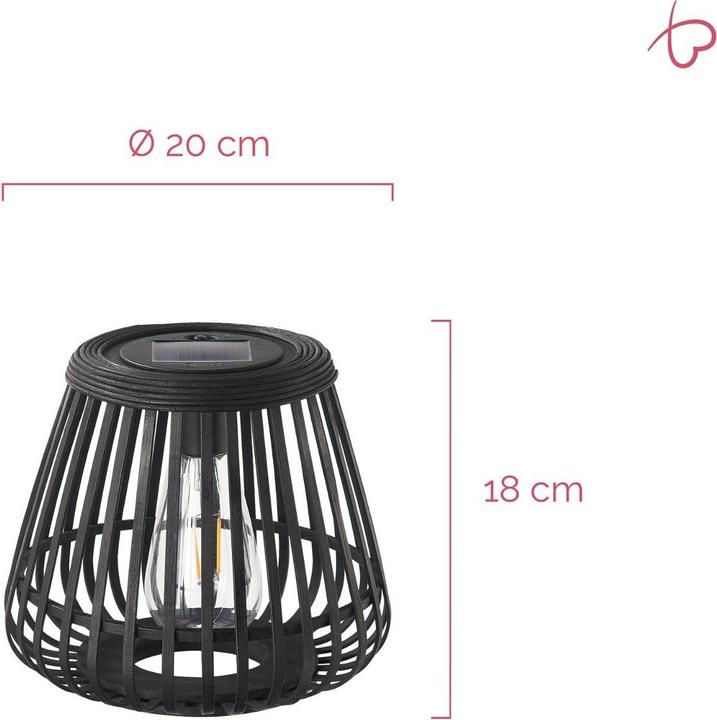 Produktbild Pauleen Solar Laterne Sunshine Glimmer (1 x)