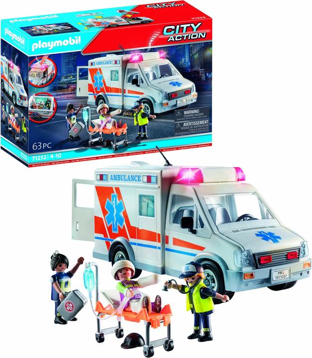 Actual product image Playmobil Ambulans (71232, Playmobil City Action)