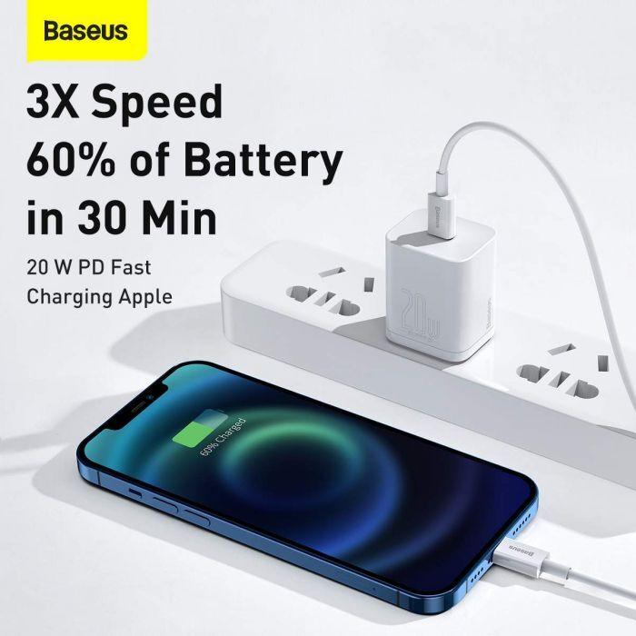 Image du produit Baseus Supérieur USB Type C - Lightning (1 m, USB 2.0)