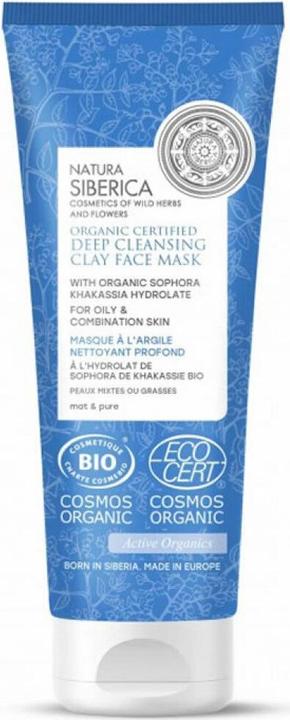 Actual product image Natura Siberica Deep Cleansing Clay Face Mask (75 ml)
