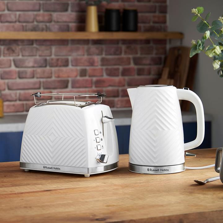 Produktbild Russell Hobbs 26381-70 Groove Wasserkocher weiss (1.70 l)