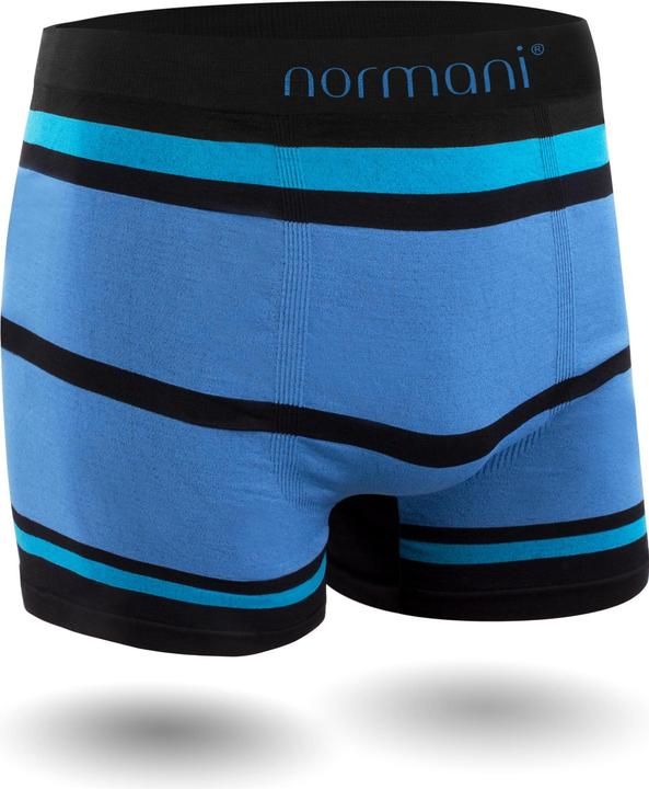 Produktbild Normani 12 St??ck Mikrofaser-Boxershorts f??r Herren - 2264 (XL, 12er Pack)