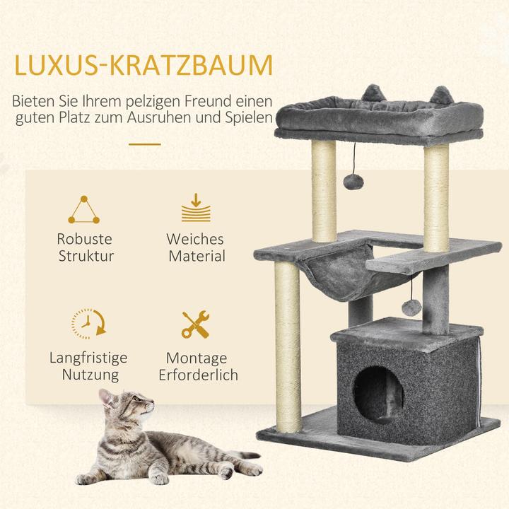 Immagine prodotto Jamb Albero per gatti (90 cm, Grigio e crema)