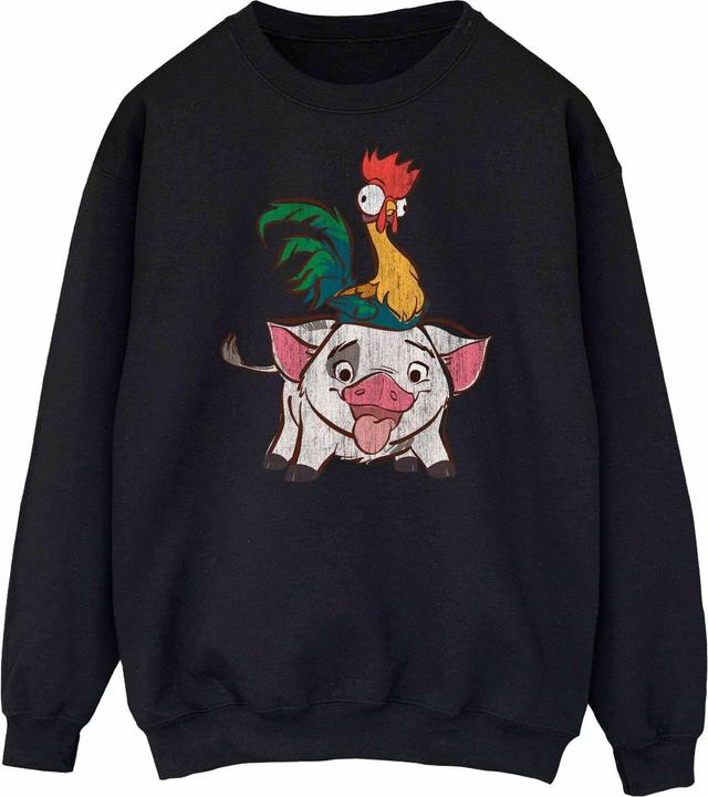 Disney Moana Hei Hei And Pua Sweatshirt (L)