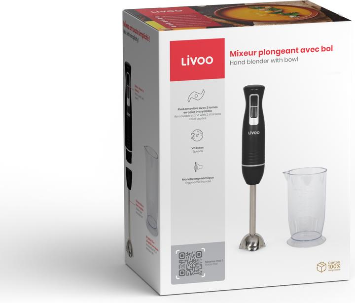 Productafbeelding Livoo Staafmixer met kom